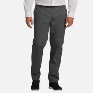JOSEPH ABBOUD Dark Grey Stretch Pants Flat Front 42x30 $70 cdw